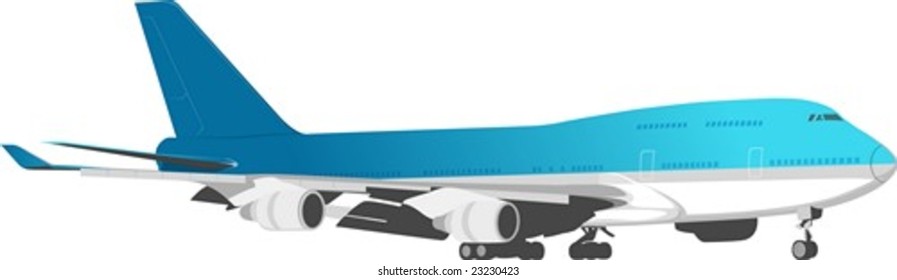 Airplane Stock Vector (Royalty Free) 23230423 | Shutterstock