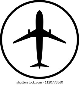 Airplane (Aeroplane) Icon Set