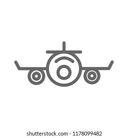 airplane, aircraft icon