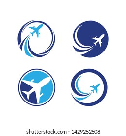 Airplane Airline Aero Logo Vector Stock Vector (Royalty Free ...