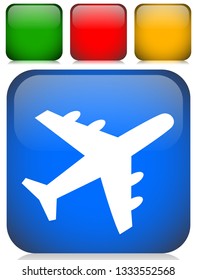 Airplane, airline, aircraft icon. Icon for flight themes