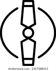 Airplane Airport Aviation Outline Icon