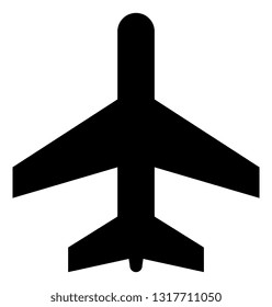 Airplane Airport Vector Icon