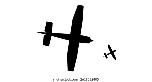 Airplane aviation flat icon for apps, logo and website. Airplane icon, vector. Airplane sign and symbol. Flight jet, aircraft transport symbol on white background. Vector illustration.