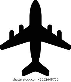 Airplane aviation icon in flat. vector for apps or websites Flight transport symbol Travel Abstract neon airplane forces animation flying plane arrivals isolated on transparent background