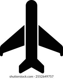 Airplane aviation icon in flat. vector for apps or websites Flight transport symbol Travel Abstract neon airplane forces animation flying plane arrivals isolated on transparent background