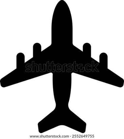 Airplane aviation icon in flat. vector for apps or websites Flight transport symbol Travel Abstract neon airplane forces animation flying plane arrivals isolated on transparent background