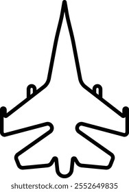 Airplane aviation icon in line. vector for apps or websites Flight transport symbol Travel Abstract neon airplane forces animation flying plane arrivals isolated on transparent background