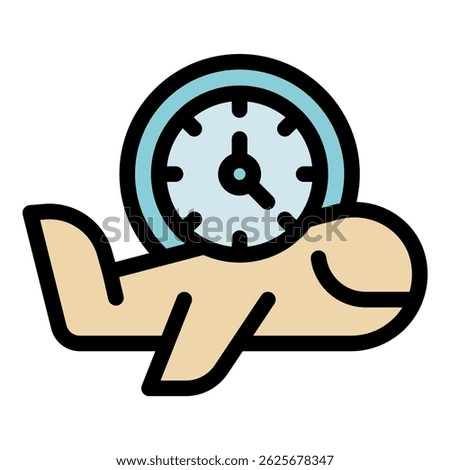 Airplane carrying clock representing on time departures and arrivals, perfect for travel agencies and airline companies
