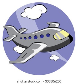 Airplane Cartoon