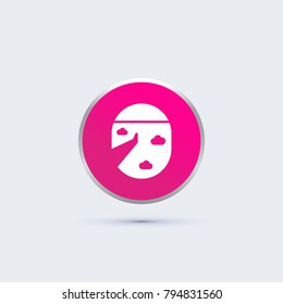 airplane and cloud icon