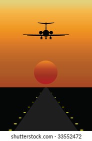 Airplane Coming in to Land