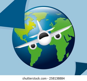 airplane concept design, vector illustration eps10 graphic 