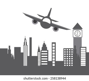 airplane concept design, vector illustration eps10 graphic 