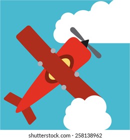 airplane concept design, vector illustration eps10 graphic 