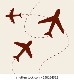 airplane concept design, vector illustration eps10 graphic 