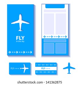 airplane corporate identity