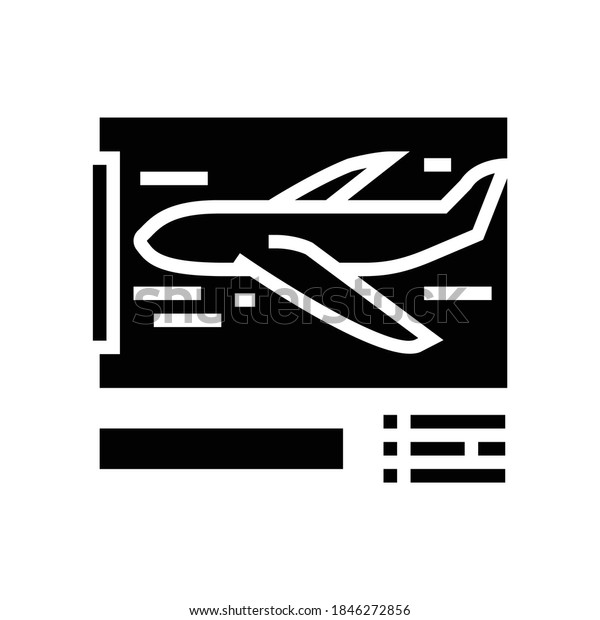 airplane crash test\
glyph icon vector. airplane crash test sign. isolated contour\
symbol black\
illustration