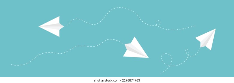 Airplane destination showing vector design illustration