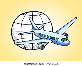 Airplane Doodle 19
