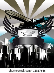 airplane emblem