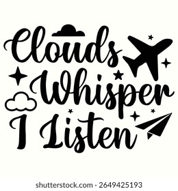 airplane eps cut file design  bundle, cute airplane, airplane for cricut, travel cut file bundle, kawaii plane 