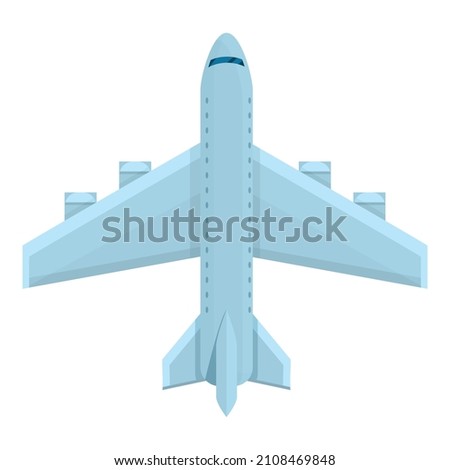 Airplane flight icon cartoon vector. Air plane. Airport fly