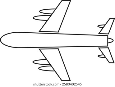 airplane Flight icon vector symbols