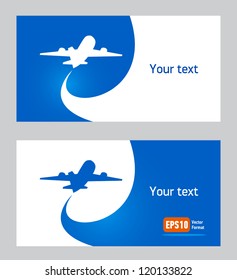 airplane flight tickets air fly cloud sky blue travel background takeoff