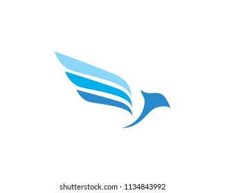 Airplane fly logo and symbols vector template app