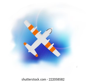 airplane flying