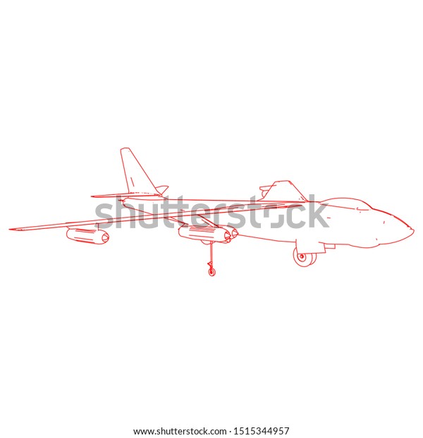 Airplane Flying Icon vector symbol icon. Flying an
airplane trip