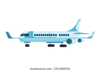 airplane flying isolated icon