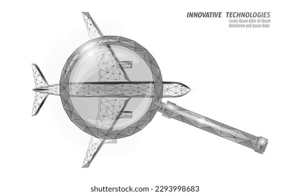 Airplane flying from laptop screen. Flight up tourism journey symbol. Airline flight reservation concept speed travel. Mobile app online store, technology banner template 3D vector illustration