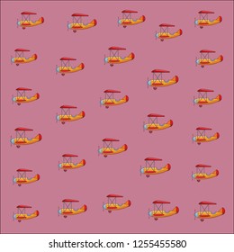 airplane flying pattern cartoon