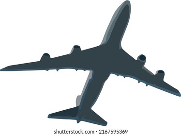 avión volando en el cielo