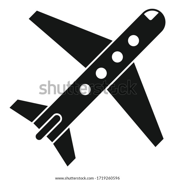 Airplane free shipping icon. Simple\
illustration of airplane free shipping vector icon for web design\
isolated on white\
background