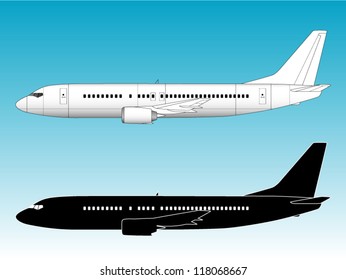 airplane graphic