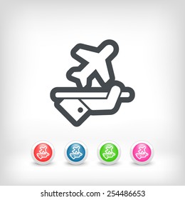 Airplane icon