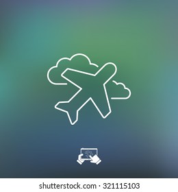 Airplane icon