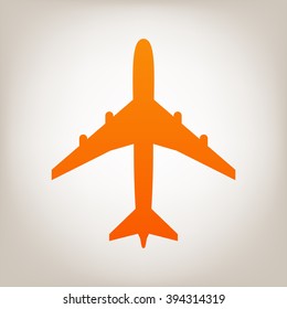 Airplane icon.
