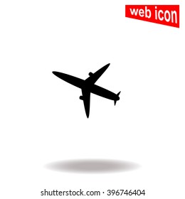 Airplane icon.