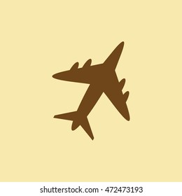 Airplane Icon.