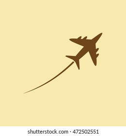 Airplane Icon.