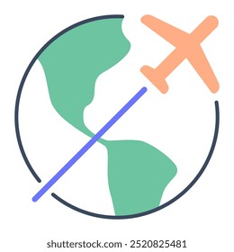 Airplane icon. Air freight, Airplane, Freight, shipping, logistics, delivery, transport, Global shipping, Cargo. Vector icon illustration