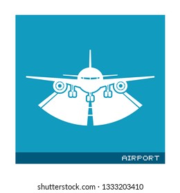 Airplane icon design