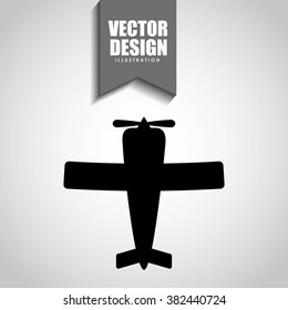 airplane icon design 