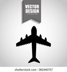 airplane icon design 