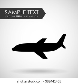 airplane icon design 