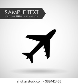 airplane icon design 